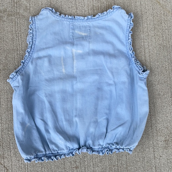 Distressed old crop top - Picture 2 of 3